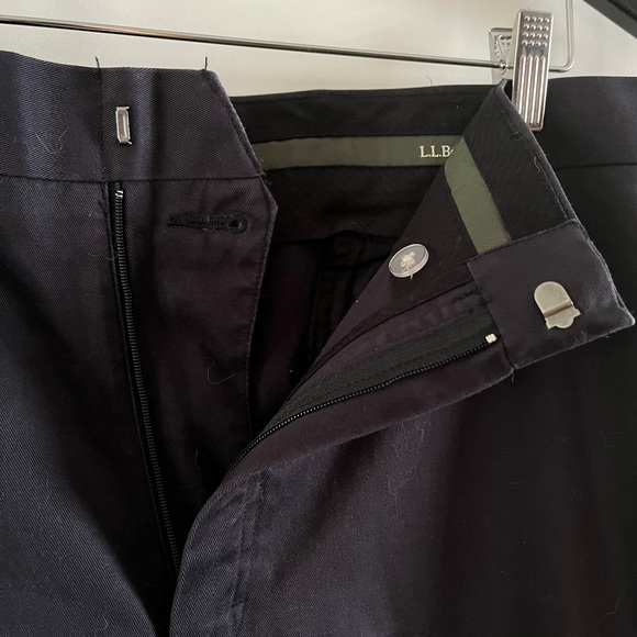 L.L. Bean Navy Pants - Size 38 - Picture 4 of 5